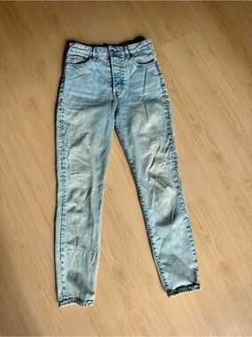 H&M Light-Wash Skinny Jeans